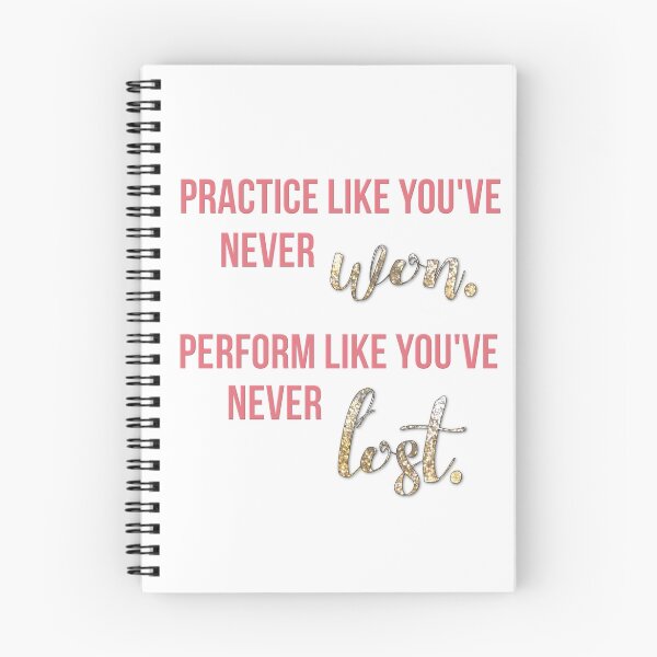 Item preview, Practice Like You've Never Won... designed and sold by haileyrochelle.