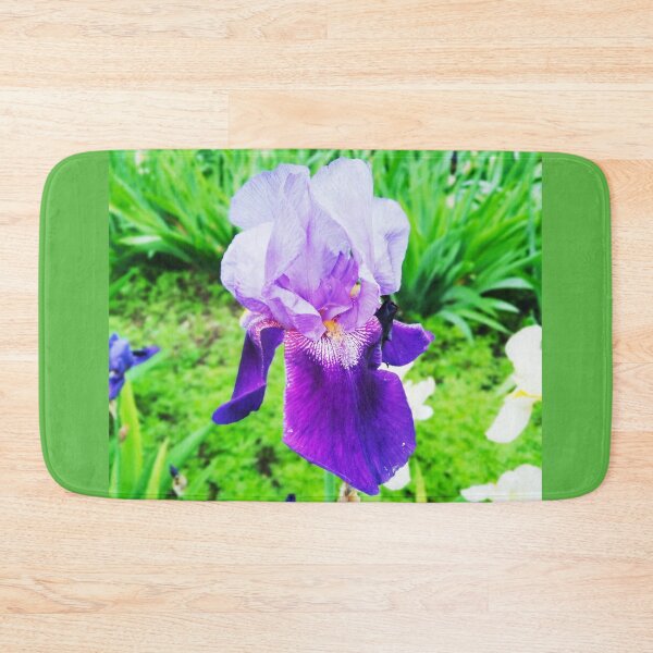 Item preview, Violet iris in blossom, natural perfection  designed and sold by helenkaiy.