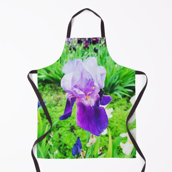Item preview, Violet iris in blossom, natural perfection designed and sold by helenkaiy.