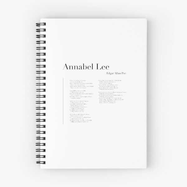 Item preview, Annabel Lee by Edgar Allan Poe designed and sold by wisemagpie.