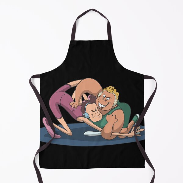 Item preview, Two wrestlers wrestling on the floor designed and sold by Monkey Ful.