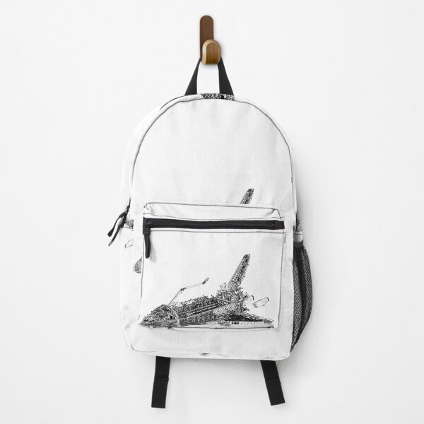 Item preview, Buran Exploded Blueprint Black designed and sold by Auto-Prints.