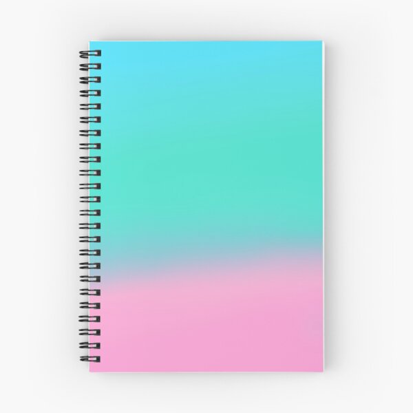 Aperçu de l'œuvre Dégradé pastel - bleu, vert, rose créée et vendue par THEE24.