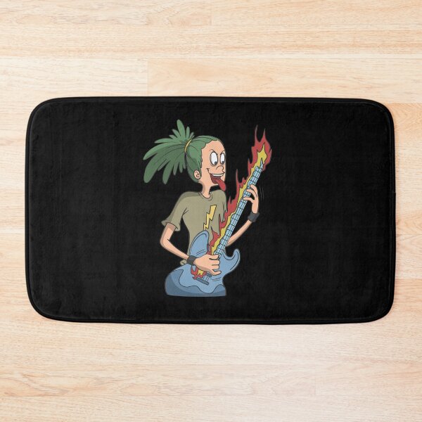 Item preview, Electric guitar on fire designed and sold by Monkey Ful.
