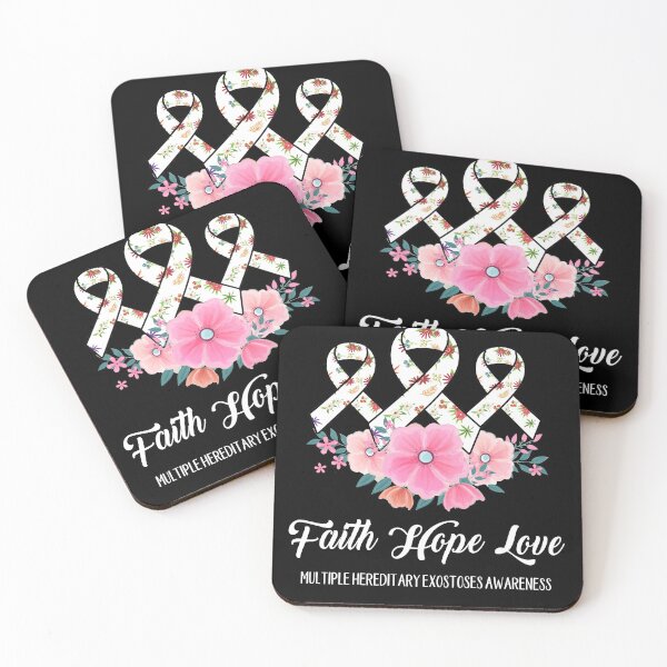 Item preview, Faith Hope Love Multiple Hereditary Exostoses Awareness designed and sold by frechettee.