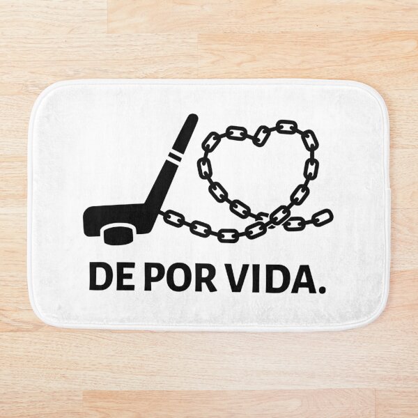 Ice Hockey - Life Sentence (Spanish) Bath Mat