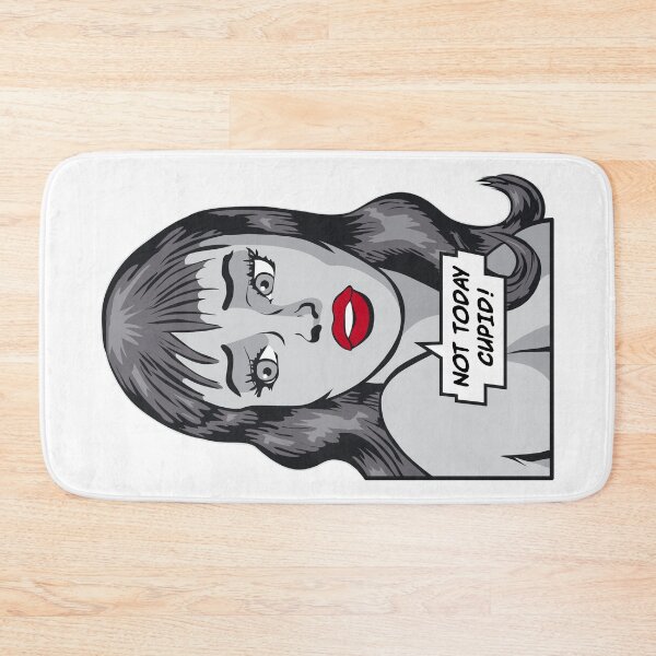Item preview, Not Today Cupid Anti Valentine's Day Vintage Pop Art Girl designed and sold by GrandeDuc.