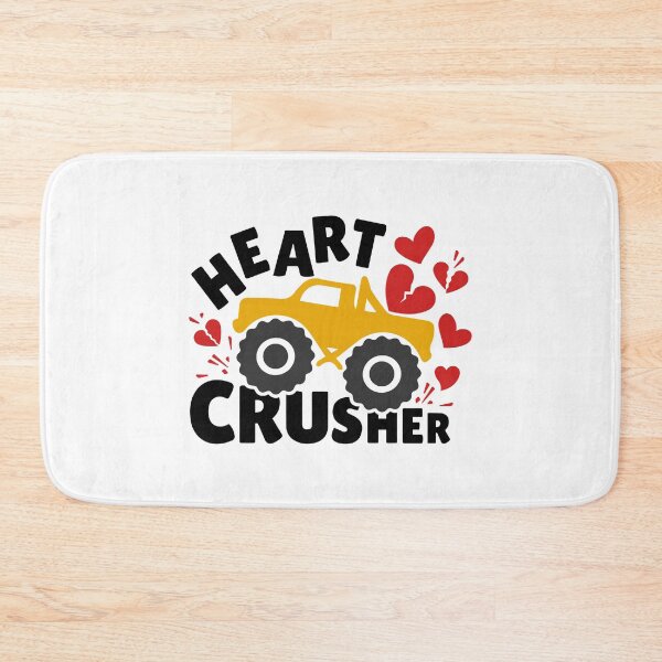 Item preview, Heart Crusher - Funny & Lovely Gift for Your Valentines (Black-Colorful) designed and sold by Respire2020.