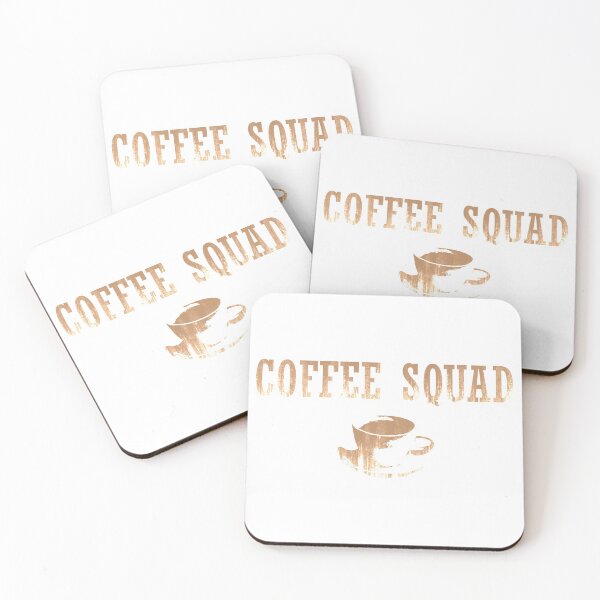 Item preview, Coffee Squad - Sand color designed and sold by NissaArt.