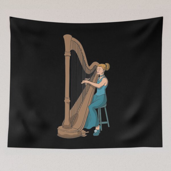 Item preview, Harp string instrument designed and sold by Monkey Ful.