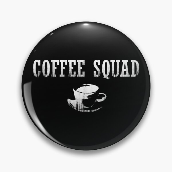 Item preview, Coffee Squad - White color designed and sold by NissaArt.