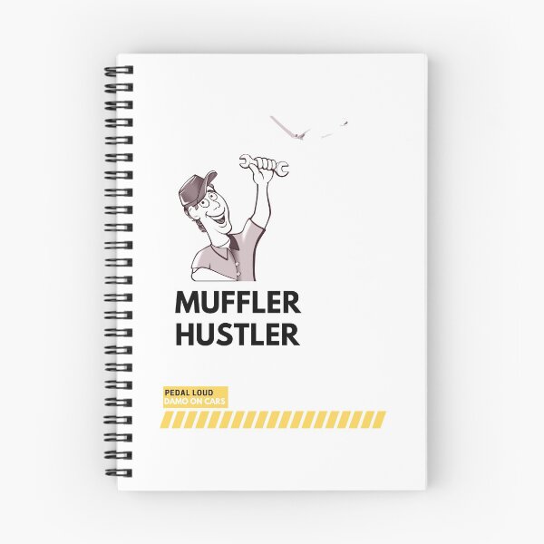 Item preview, Exhaust car enthusiast repair guy aka the muffler hustler designed and sold by PedalLoud.