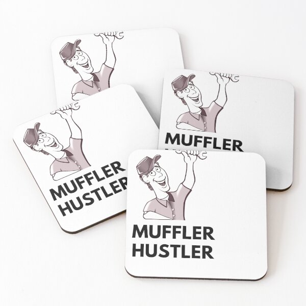 Item preview, Exhaust car enthusiast repair guy aka the muffler hustler designed and sold by PedalLoud.