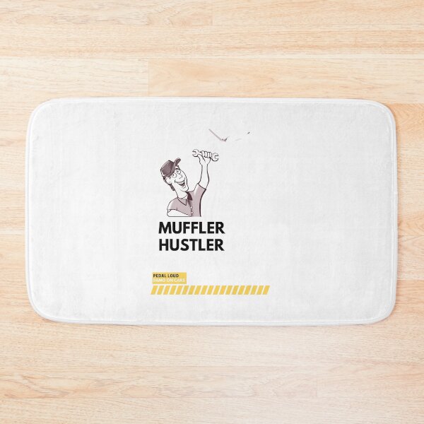 Item preview, Exhaust car enthusiast repair guy aka the muffler hustler designed and sold by PedalLoud.