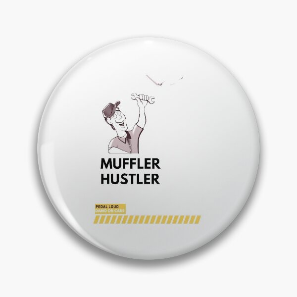 Item preview, Exhaust car enthusiast repair guy aka the muffler hustler designed and sold by PedalLoud.