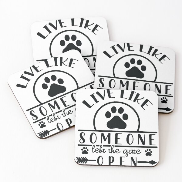 Item preview, Live Like Someone Left The Gate Open   designed and sold by Belhbib Art ⭐⭐⭐⭐⭐.