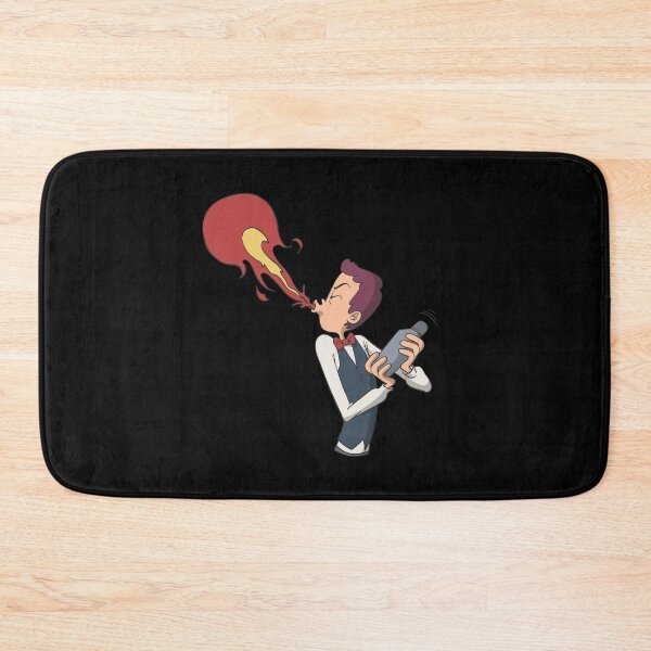 Item preview, Bartender spitting fire designed and sold by Monkey Ful.