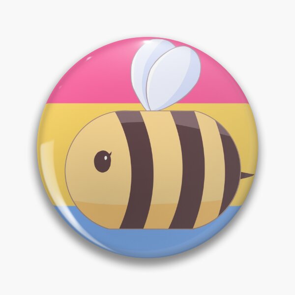 Item preview, Pan sexual bee design designed and sold by BeesArtStore.