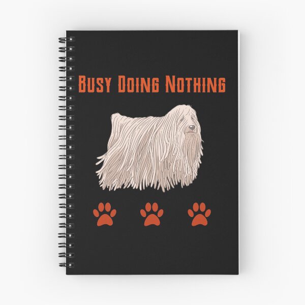 Item preview,  Busy Doing Nothing a lazy puppy designed and sold by Sushee Store.