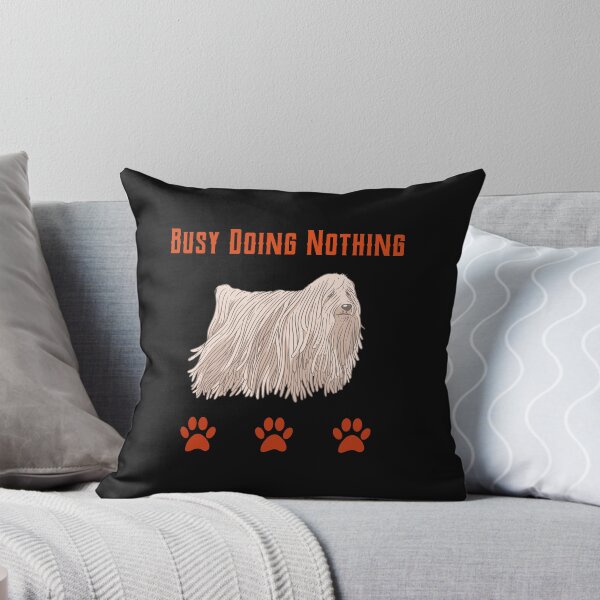Item preview,  Busy Doing Nothing a lazy puppy designed and sold by Sushee Store.