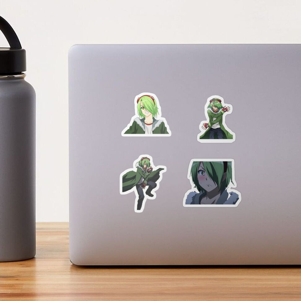  Akame Ga Kill Akame Mine Lubbock Characters Sticker for Phone,  Laptop, Skateboard, Car : Electronics