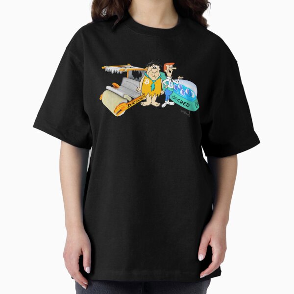 Bitcoin and Decred © (Design timestamped by https://timestamp.decred.org/) Oversized T-Shirt