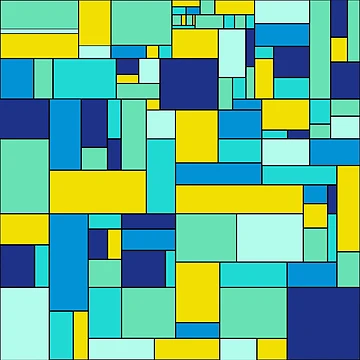 Artwork thumbnail, Rectangular pattern by MDKawaii