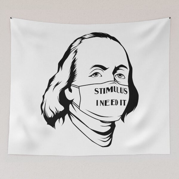 Item preview, Ben Stimulus Franklin designed and sold by Quintrixr.