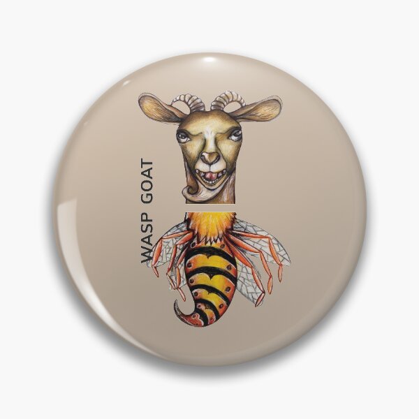 Item preview, WASP GOAT by FrankenDuo vanilla brown designed and sold by FrankenDuo.