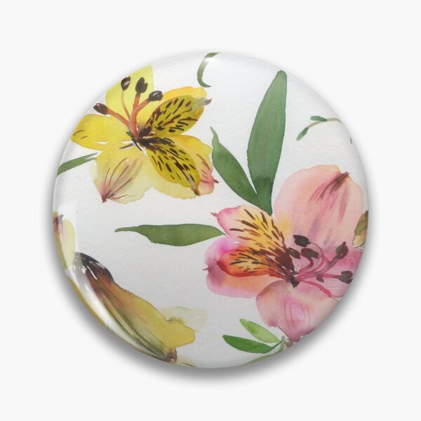 Item preview, vintage flowers: alstroemeria N.o 2 designed and sold by kosarandrea.