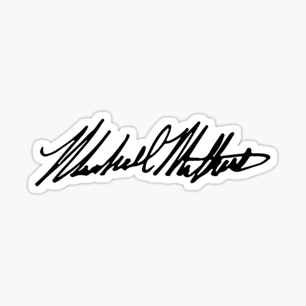 Aperçu de l'œuvre Autograph: Eminem [Black/White] créée et vendue par CynicalThought.