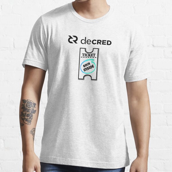 Decred ticket v2 Essential T-Shirt