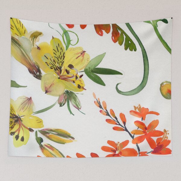 Item preview, vintage flowers: alstroemeria N.o 3 designed and sold by kosarandrea.