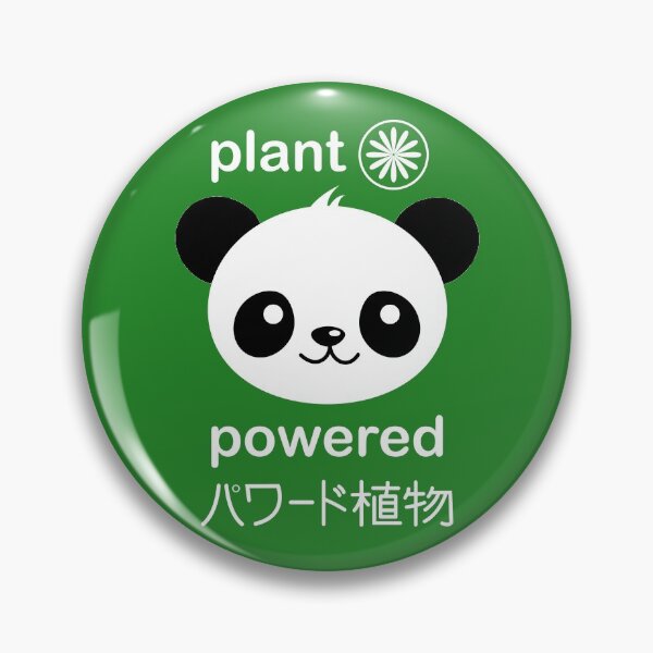 Item preview, Plant powered panda designed and sold by drewmonkey.