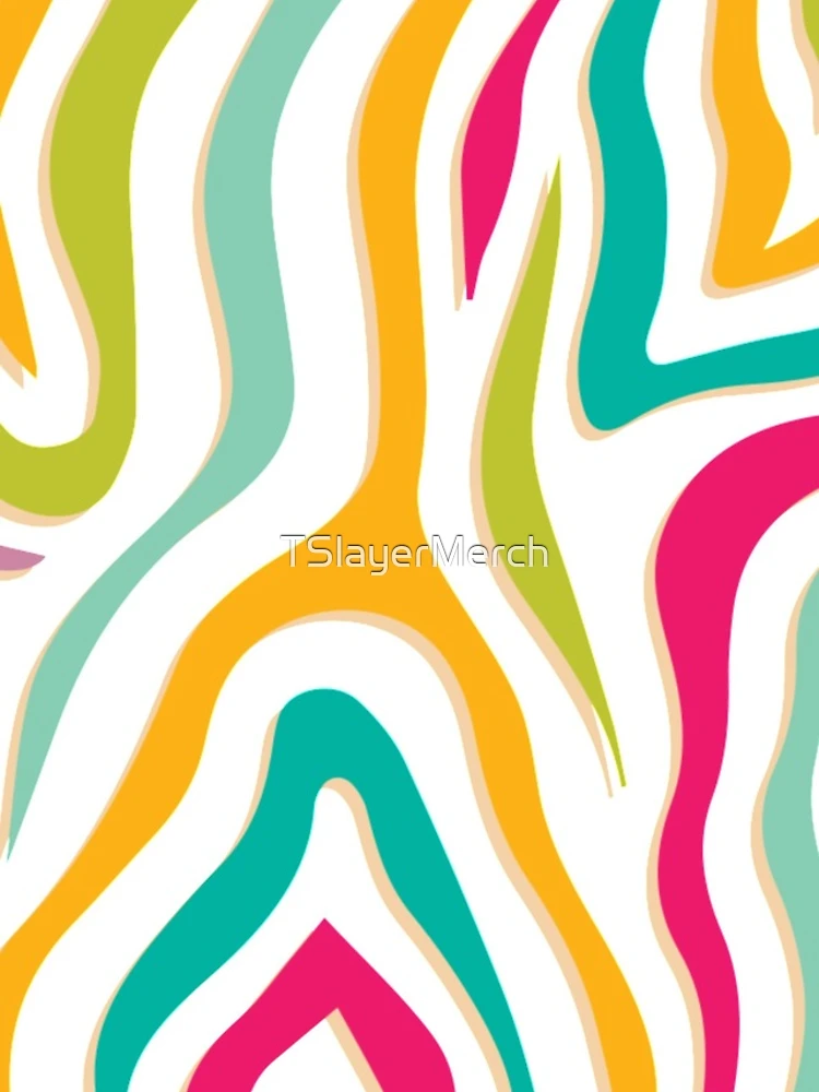 Thumbnail 4 of 4, iPhone Case, Colorful Zebra Pattern designed and sold by TSlayerMerch.