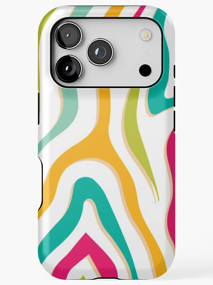 Thumbnail 1 of 4, iPhone Case, Colorful Zebra Pattern designed and sold by TSlayerMerch.