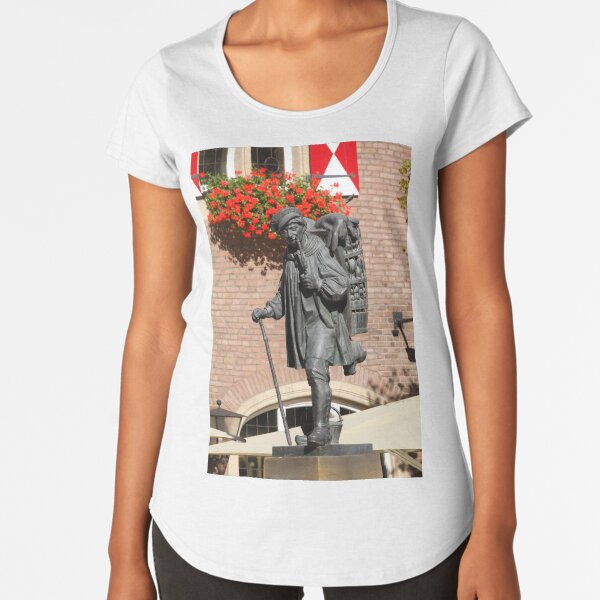 Kiepenkerl, Spiekerhof, Münster, Stadt, Westfalen Premium Rundhals-Shirt