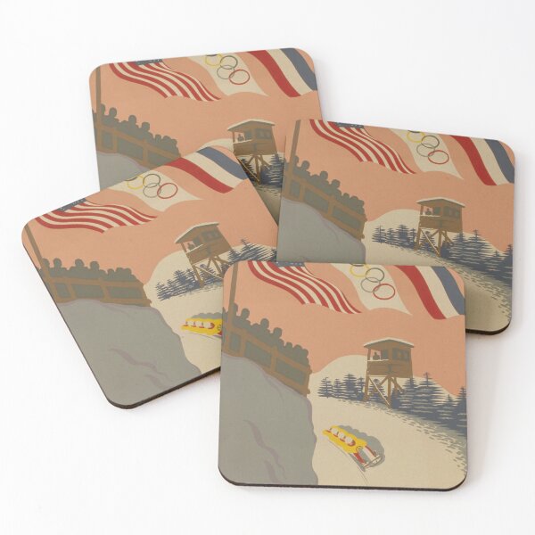 Item preview, Lake Placid Adirondacks Vintage Bobsled  designed and sold by cutesy.