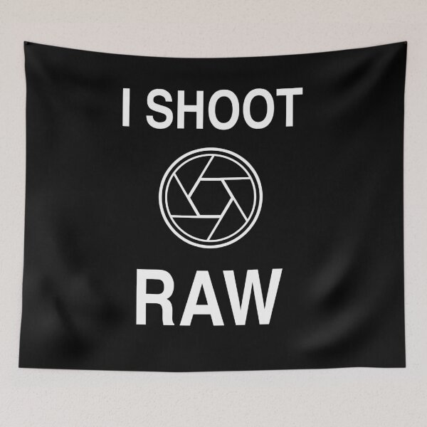 Item preview, I SHOOT RAW designed and sold by white-fox.
