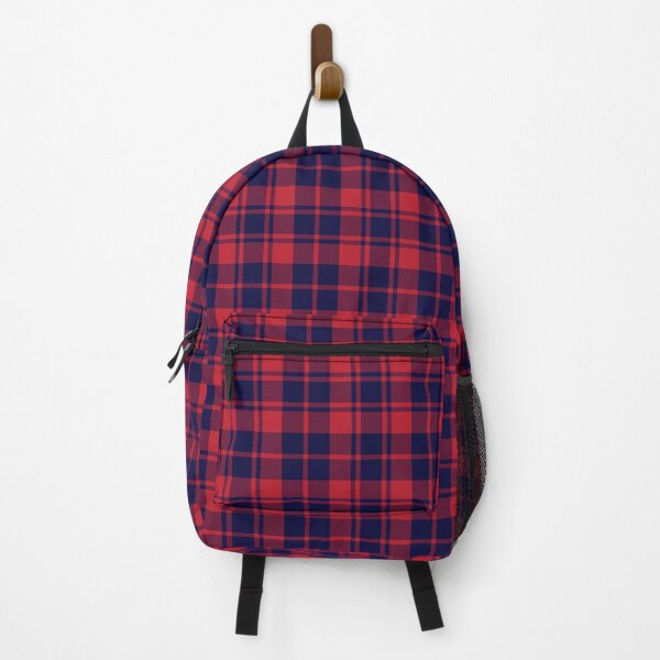 Artikelvorschau, Red Navy Plaid Tartan Textured Pattern entworfen und verkauft von Siu-Hong Mok.