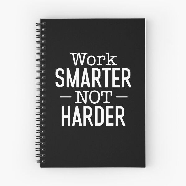 Item preview, Work Smarter Not Harder designed and sold by BasicWear.