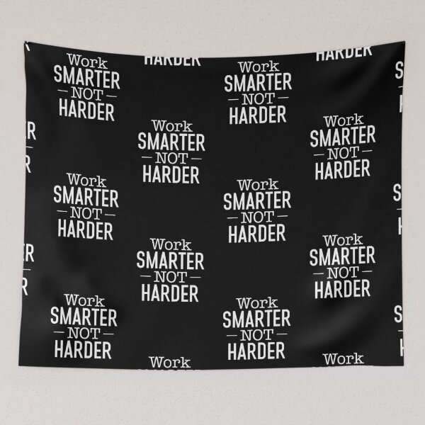 Item preview, Work Smarter Not Harder designed and sold by BasicWear.