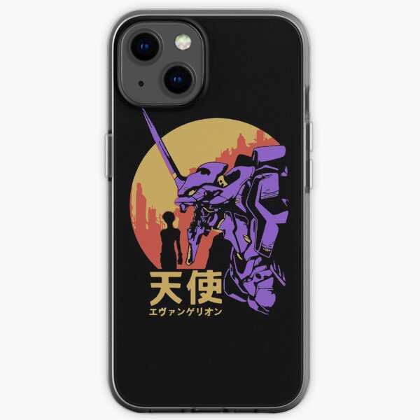 Neon Genesis Evangelion Retro Vintage iPhone Soft Case