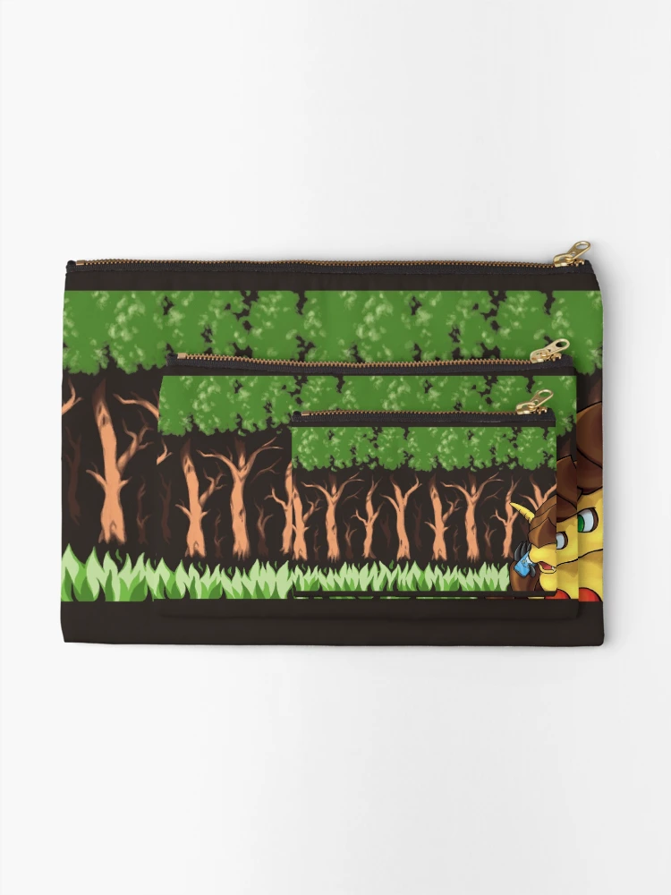 Thumbnail 2 of 4, Zipper Pouch, Crypto Trees designed and sold by RacieB.