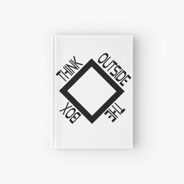 Item preview, Think outside the box (black lettering). designed and sold by krinima.