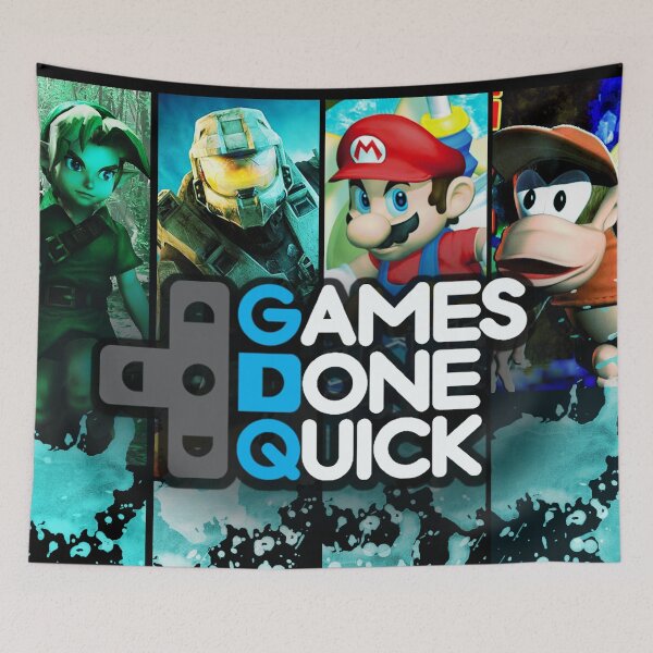 Item preview, Games Done Quick - combined art designed and sold by trendistic.