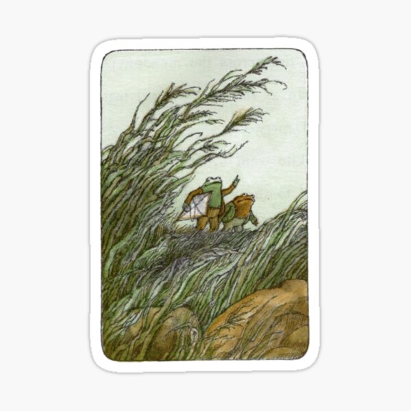 Frog and Toad Sticker