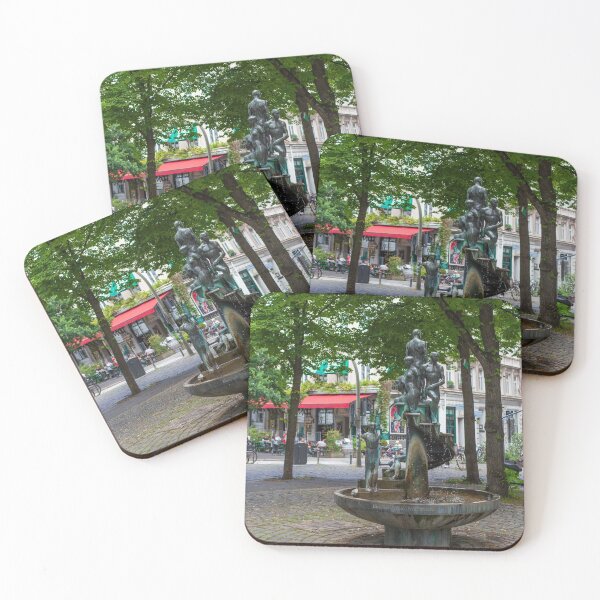 Item preview, Grossneumarkt, street scene, fountain, Hamburg, Germany designed and sold by Torsten  Krüger.