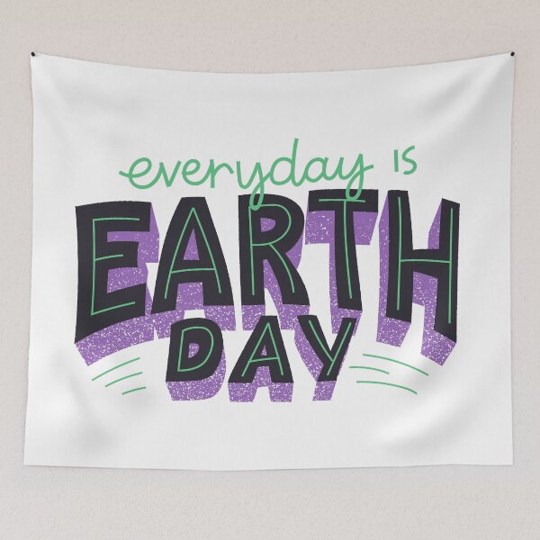 Item preview, Everyday Is Earth Day Eco Friendly Husband Wife Friend Gift designed and sold by cattiktoks1718.