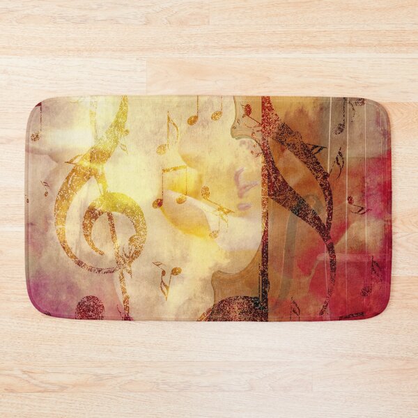 Item preview, Music notes and violin designed and sold by AnnArtshock.